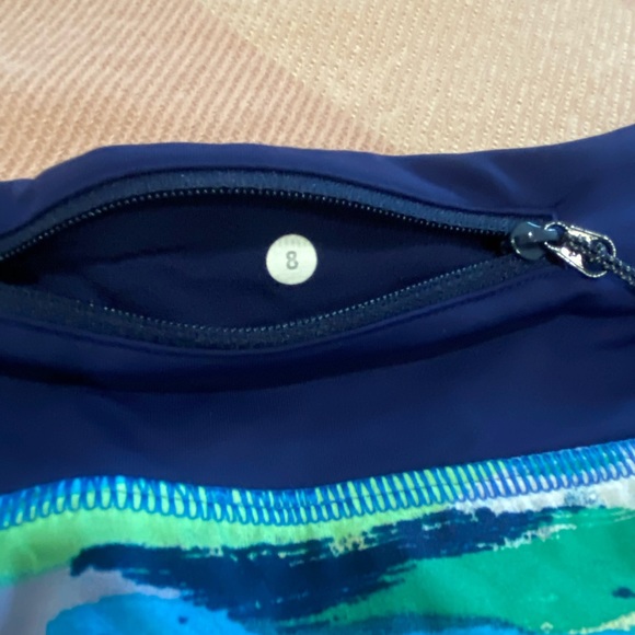 Lululemon Speed Short Seven Wonders Wave Blue - Picture 7 of 8